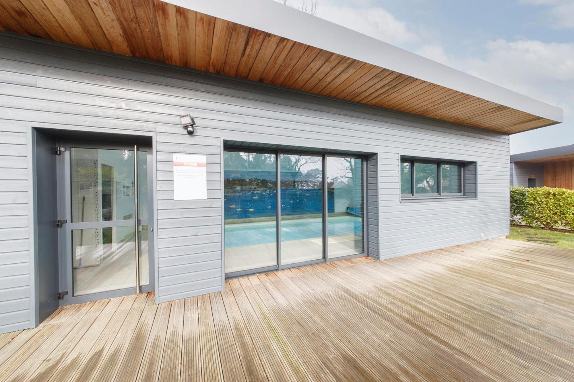 Holavre- Maison Pour 5P Avec Piscine Le Tour-du-Parc Eksteriør billede
