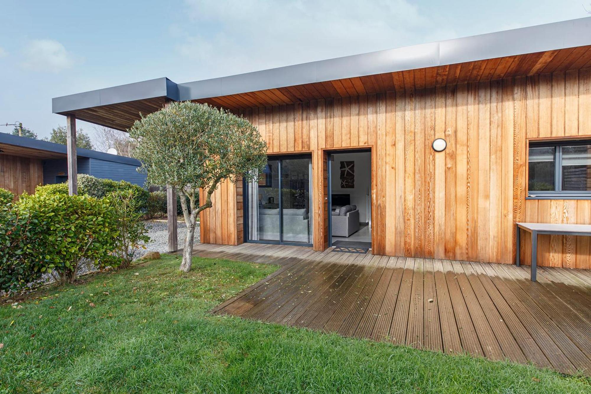 Holavre- Maison Pour 5P Avec Piscine Le Tour-du-Parc Eksteriør billede